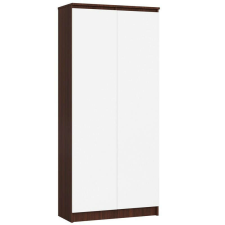 AKORD Furniture Factory Zárt Polc R80 2a 8p Clp Venge / Fehér bútor