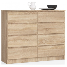 Akord Furniture Komód - Akord Furniture K120-8 - sonoma tölgy bútor