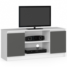 Akord Furniture TV állvány 120 cm - Akord Furniture - fehér / szürke bútor