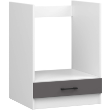  AKORD Oliwia S60 Beépíthető Sütőszekrény Fehér/Szürke bútor