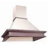 Akpo WK-4 Rustica 60 Cooker hood Wall-mounted Beige, Wood