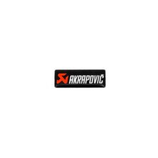 Akrapovic Hőálló fekete Akrapovic matrica egyéb motorkerékpár alkatrész