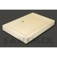  Akril szögletes tálca, fém lábbal 80x120x15 cm kád, zuhanykabin