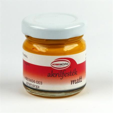 . Akrilfesték, 40 ml, matt, sötétsárga akrilfesték