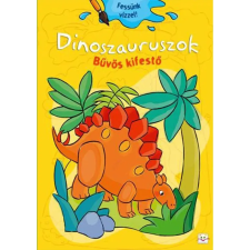 Aksjomat Kiadó Dinoszauruszok - Bűvös kifestő gyermek- és ifjúsági könyv