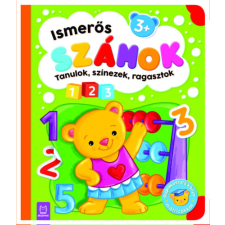 Aksjomat Tanulok, színezek, ragasztok - Ismerős számok kreatív és készségfejlesztő
