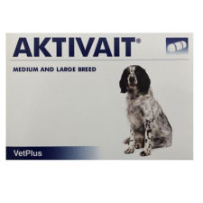 Aktivait medium large breed kutya kapszula 60 db , A kutyáknak való AKTIVAIT-et TILOS macskáknak adni. vitamin, táplálékkiegészítő kutyáknak