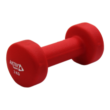Aktivsport Súlyzó neoprén Aktivsport 3 kg piros kézisúlyzó