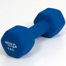 Aktivsport Súlyzó neoprén Aktivsport 5 kg kék kézisúlyzó