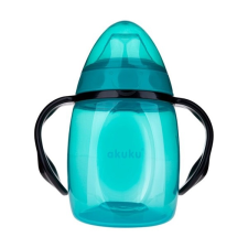 AKUKU | Nem besorolt | Szilikonos csőrös pohár döntött Akuku 280ml kék | Kék | itatópohár