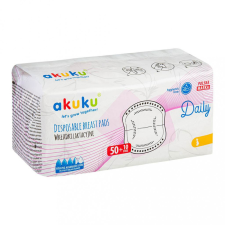 AKUKU Szoptatós melltartó betét Akuku 60 db melltartóbetét
