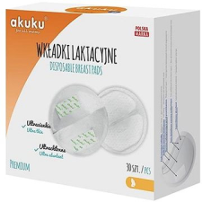AKUKU Szoptatós ultraszívó melltartóbetét 30 db melltartóbetét