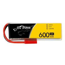  Akumulator Tattu 600mAh 3,7V 30C 1S1P JST rc modell kiegészítő