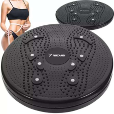 Akupresszúrás egyensúlyozó korong edzéshez - fekete fitness eszköz