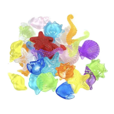  Akváriumi Akril Drágakő dísz csomag óceáni stílusban – 75g akvárium dekoráció