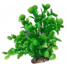  Akváriumi műnövény pajzsalakú levelekkel, fűrészes véggel 25 cm akvárium dekoráció