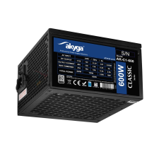 Akyga 600W AK-C1-600 Classic Tápegység (AK-C1-600) tápegység