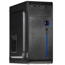 Akyga AK939BL computer case Midi Tower Black számítógép ház