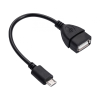 Akyga ak-ad-09 usb-a /microusb-b adapter cable 0,15m black