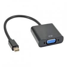 Akyga AK-AD-39 VGA / miniDisplayPort Converter Black kábel és adapter
