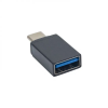 Akyga AK-AD-54 USB-C / USB 3.0 OTG adapter fekete (AK-AD-54) (AK-AD-54)