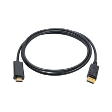 Akyga AK-AV-05 HDMI / DisplayPort cable 1, 8 m Black kábel és adapter