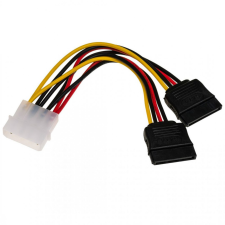 Akyga AK-CA-16 Adapter Molex / 2x SATA kábel és adapter
