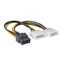 Akyga AK-CA-29 Adapter 2x Molex/PCI-Express 8-pin kábel és adapter