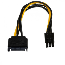Akyga AK-CA-30 SATA to PCI-Express 6-pin Adapter kábel és adapter
