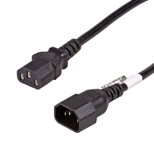 Akyga AK-PC-07A 3m IEC C14 - IEC C13 tápkábel kábel és adapter