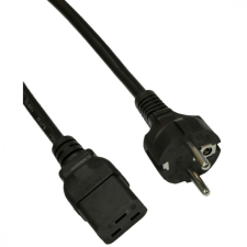 Akyga AK-UP-01 Power Cord Cable 1,8m Black kábel és adapter