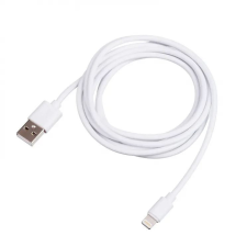 Akyga AK-USB-31 USB-A / Lightning kábel 1.8m fehér kábel és adapter