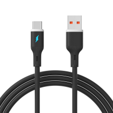 Akyga AK-USB-62 USB-A to USB-C 18W Cable 1m Black kábel és adapter