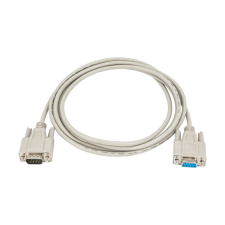 Akyga Akyga AK-CO-01 RS232 M/F Hosszabbítókábel 2m Szürke kábel és adapter