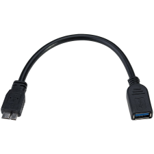 Akyga - Cable adapter 15cm OTG USB-A 3.0/microUSB-B 3.0 F/M - AK-AD-30 kábel és adapter