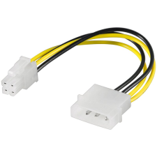 Akyga Power Kábel Molex / P4 átalakító (AK-CA-12) kábel és adapter