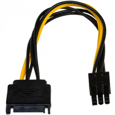Akyga - SATA/PCI-Express 6-pin 0.15m - AK-CA-30 kábel és adapter