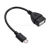 Akyga USB-AF / microUSB-B átalakító adapter kábel - AK-AD-09 (AK-AD-09)