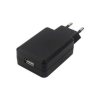 Akyga USB-s hálózati töltő adapter USB 5V/1A fekete  (AK-CH-06) (AK-CH-06)
