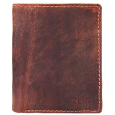 Akzent valódi bőr férfi pénztárca, 9x12 cm - RFID védelemmel pénztárca