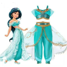 Aladdin JÁZMIN hercegnő ruhája fejpánttal jelmez S MÉRET jelmez