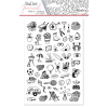 Aladine Gumibélyegző - Outdoor Activities - Bullet Journal Foam Stamps (1 csomag)