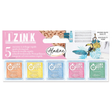 Aladine Tintapárna készlet S - 5 szín - Holidays - Izink Quick Dry (1 csomag) bélyegző