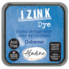 Aladine Tintapárna M - Overseas Blue - Izink Dye (1 db) bélyegző