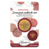 Aladine Viaszpecsét fej 20 mm - Méhecske - Bee - Wax Seal (1 db)
