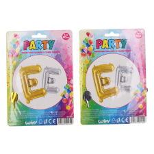  Alakú lufi - E betű party kellék