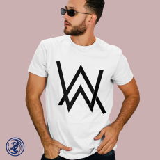  Alan Walker logo férfi póló
