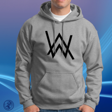 Alan Walker logó Unisex Kapucnis pulóver ajándéktárgy