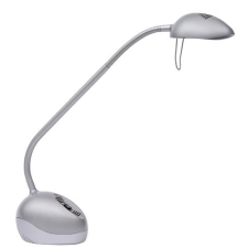 ALBA Asztali lámpa, LED, 3-5,5 W,  "LedX", szürke világítás