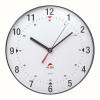 ALBA Falióra, mágneses hátlappal, 25 cm, ALBA Classic, fekete (BHORCLASM)